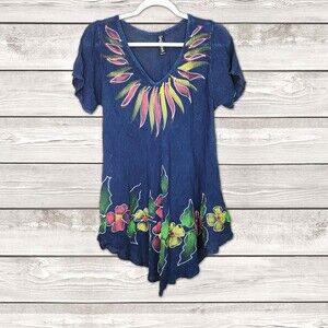 Sunflower Brand Free Size Hand Painted Tunic Top